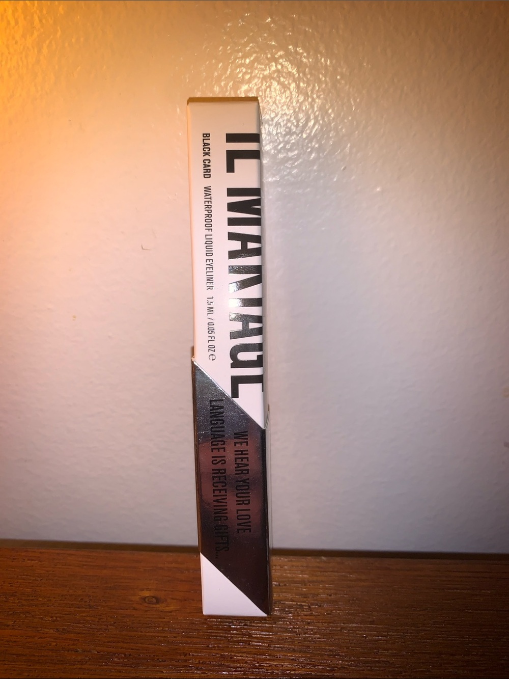 IL MAKIAGE Black Card Waterproof Liquid Eyeliner 1.5 mL/0.05 fl oz Cruelty-free